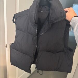Black Puffer Vest
